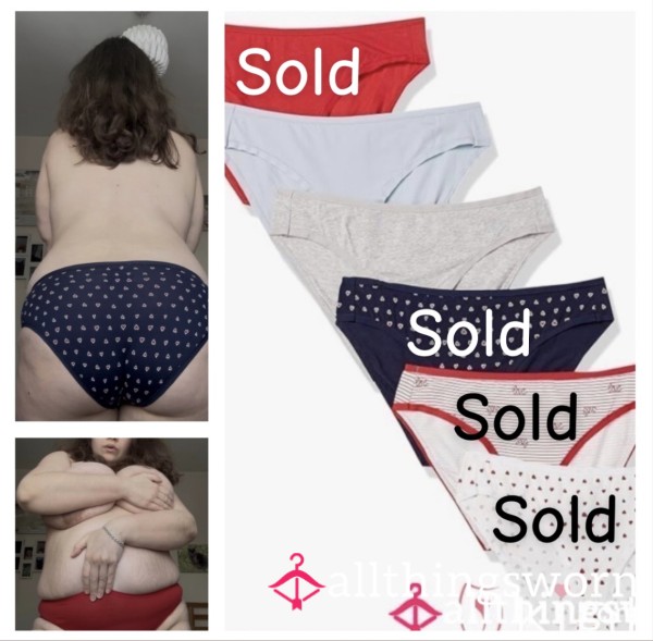 Cotton Bikini-cut Panties, Come In A Range Of Colours