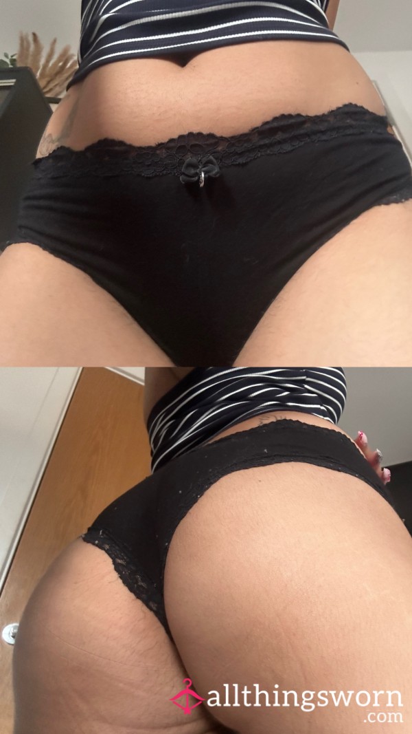 Cotton Black Panties
