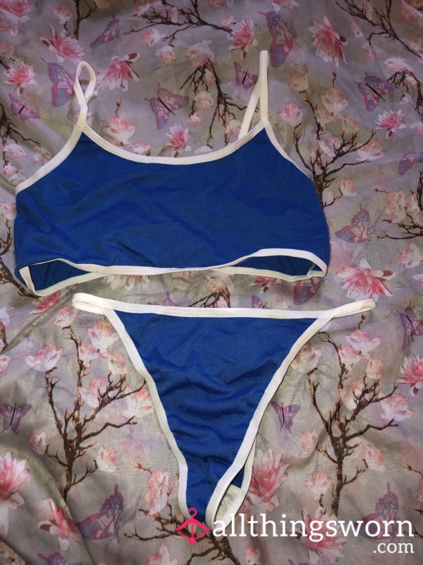Cotton Bra And Panty Set
