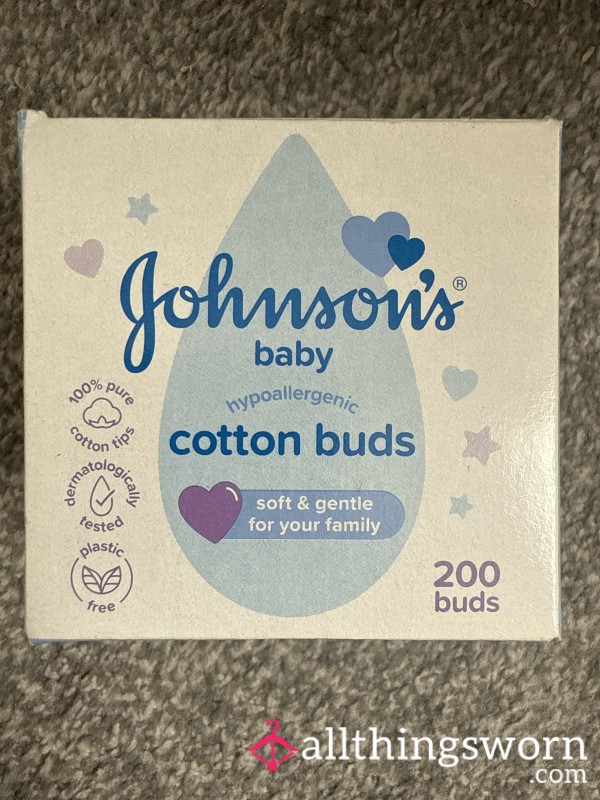 Cotton Buds Swiped Where Ever You Like 😈