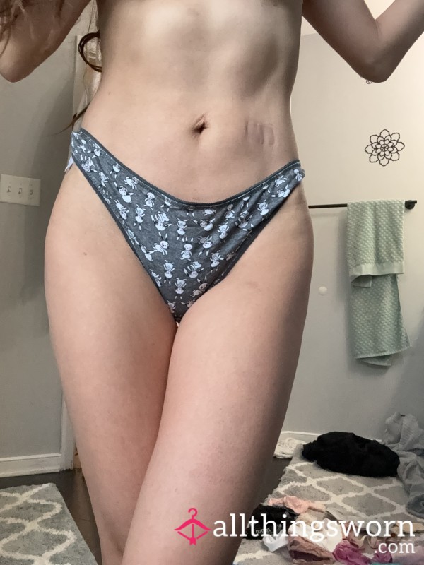 Cotton Bunny Thong