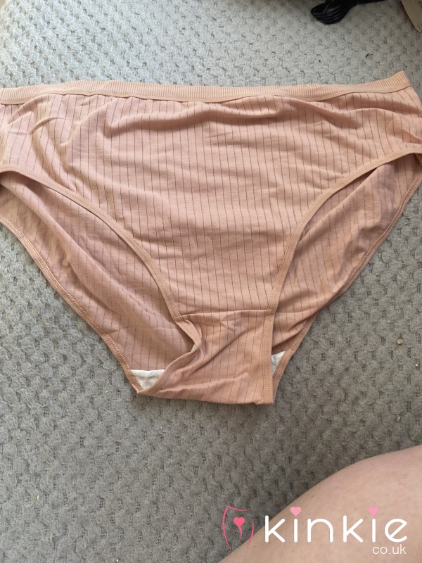 Cotton Full Back Peach Panties