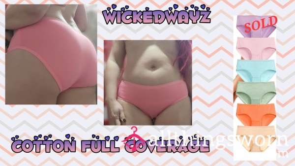 COTTON FULL COVERAGE