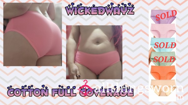 COTTON FULL COVERAGE