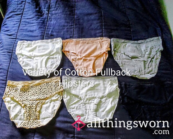 Cotton Fullback Hipster Panties