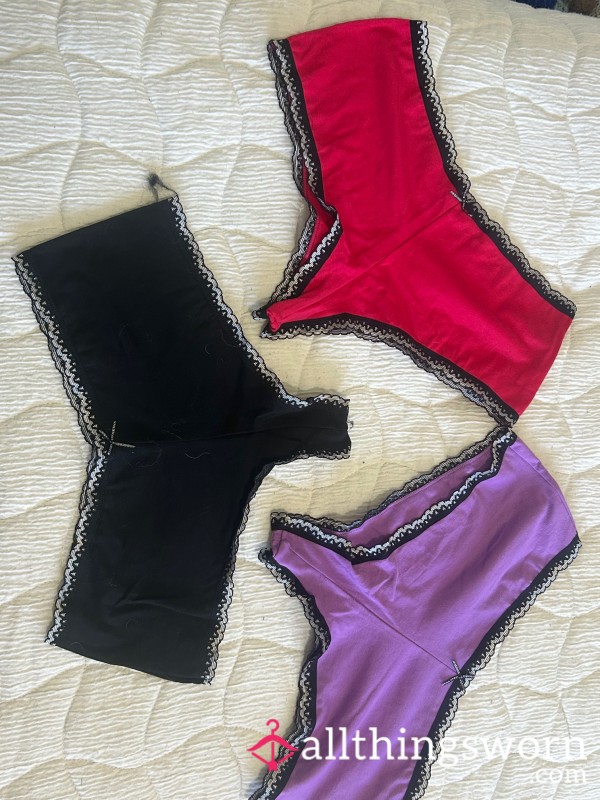 Cotton High Waist Panties