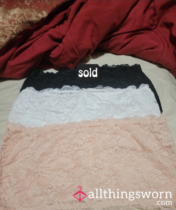 Cotton Lace Strapless Bra