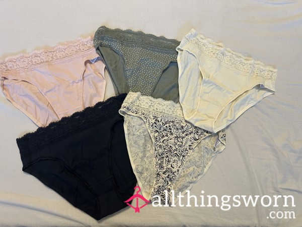 Cotton Lycra High Leg Panties