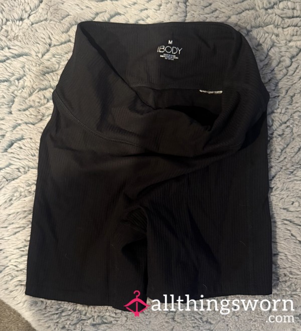 Cotton On Body Black Ribbed Shorts