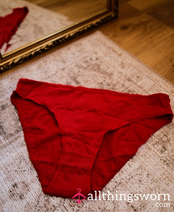 Cotton Panties, 48hr Wear ❤️
