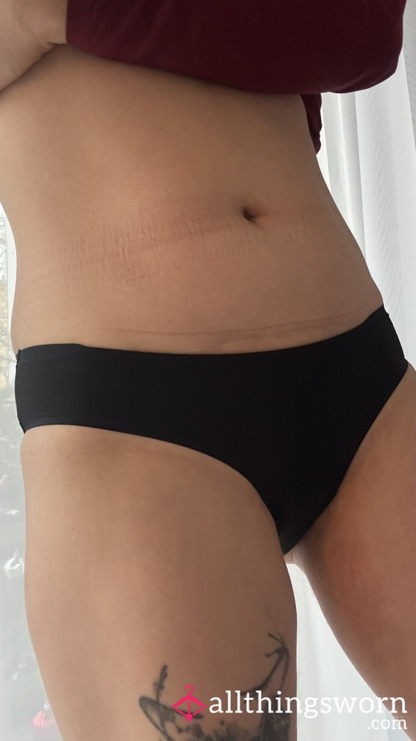 Black Panties – Worn & Ready