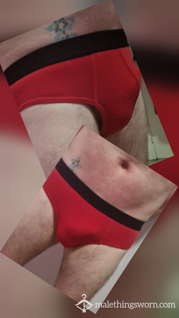 Cotton  Red Briefs