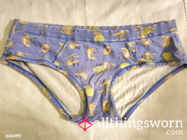 Cotton Reindeer Bikini Panties