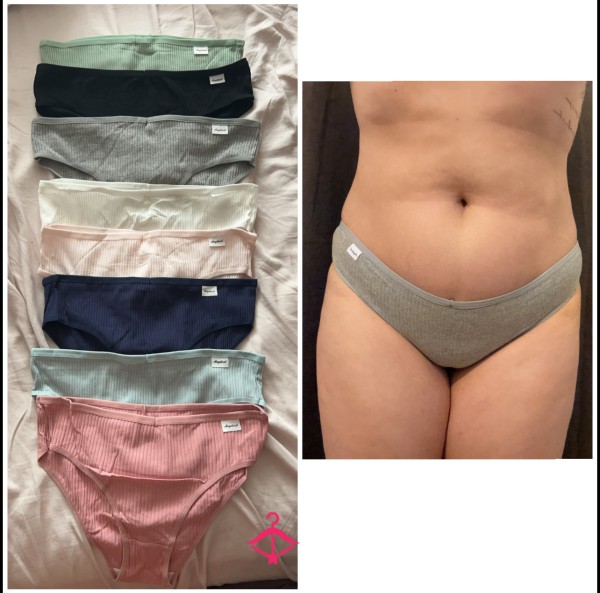 Cotton Ribbed Bikinis