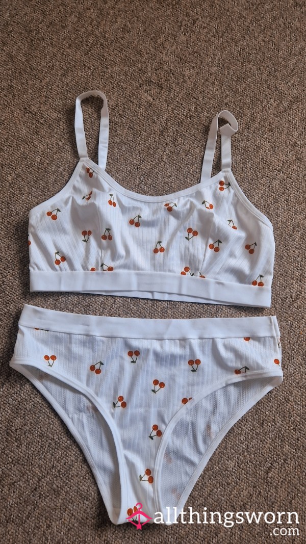 Cotton Set With Cherries 🍒