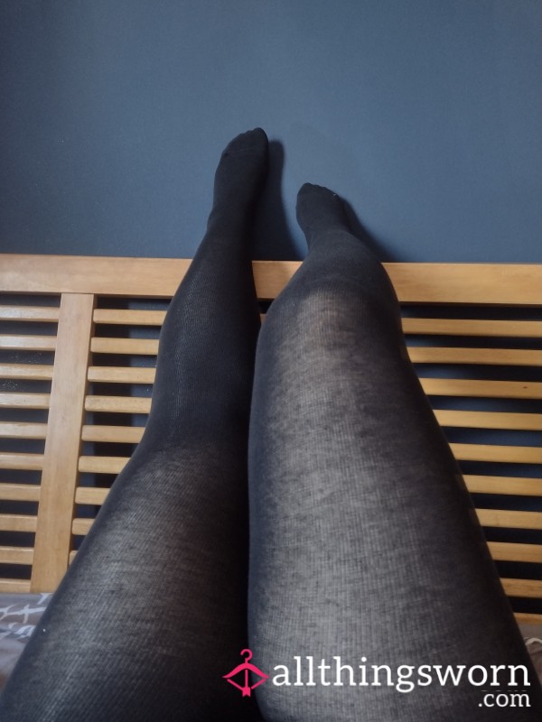 Cotton Soft Tights Worn For Work.