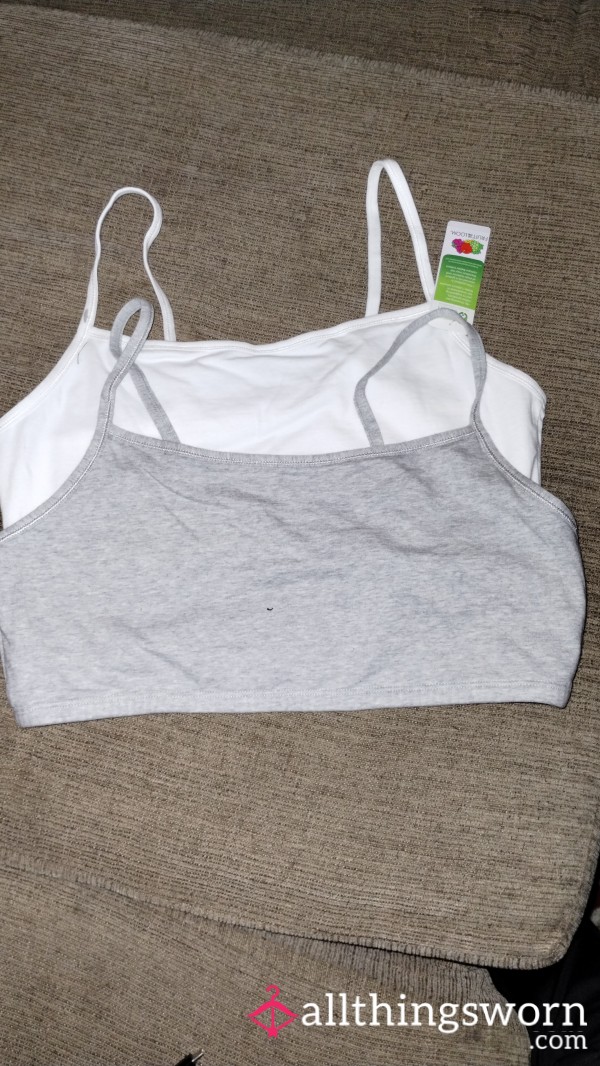 Cotton Sports Bra Size Lg
