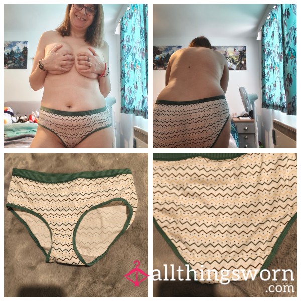 Cotton Stripe Knickers