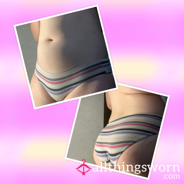 Cotton Striped Panties