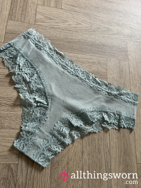 Cotton Teal Panties - Get The Most Scent From This Princess 👸🏼💖
