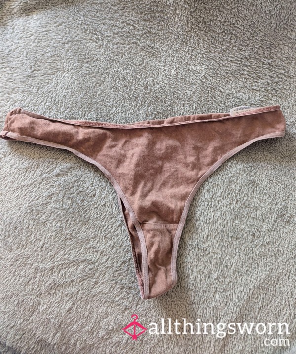 Cotton Thong Available For Request 🍑💋