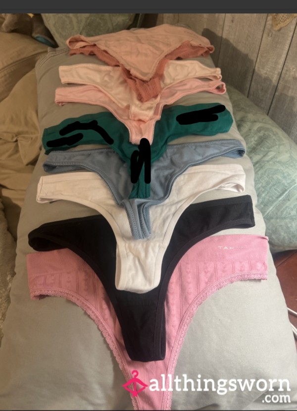 Cotton Thong Pick Your Pair Comes With Up To Seven Day Wear 32 Shipped