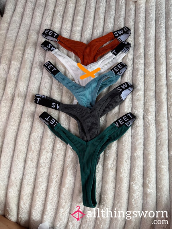 Cotton Thong , V Shape
