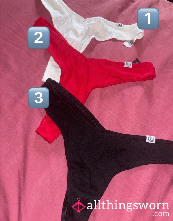 Cotton Thongs