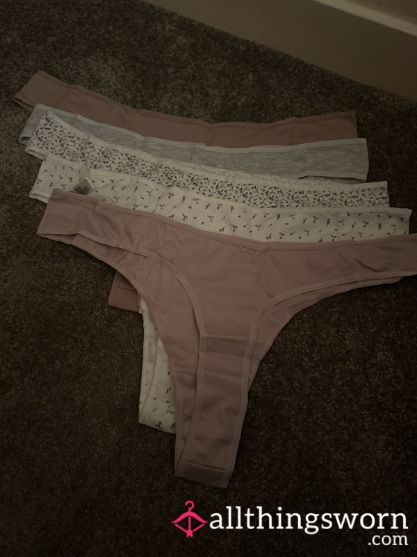 Cotton Thongs