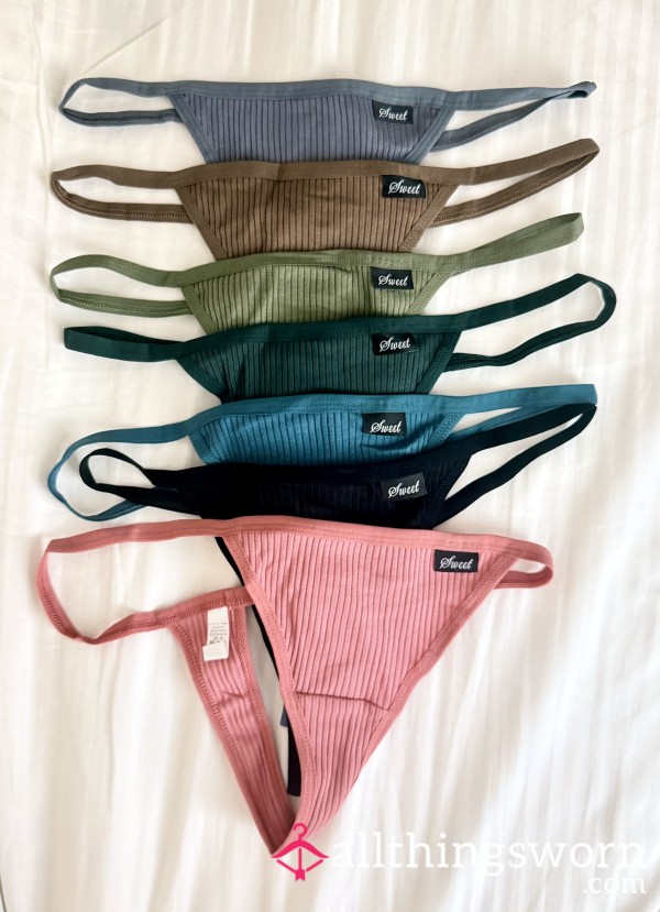 Cotton Thongs