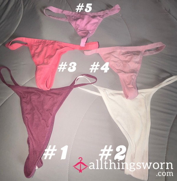 Cotton Thongs