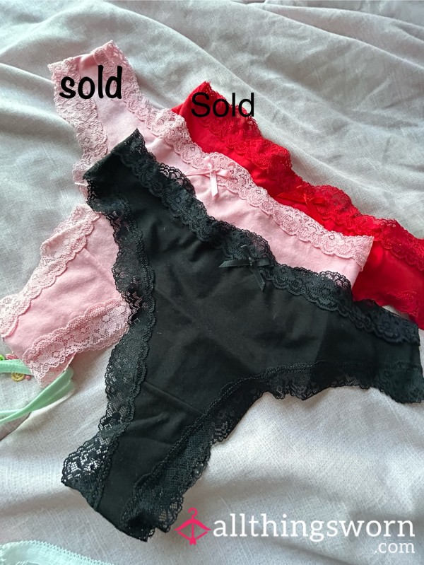 Cotton Thongs