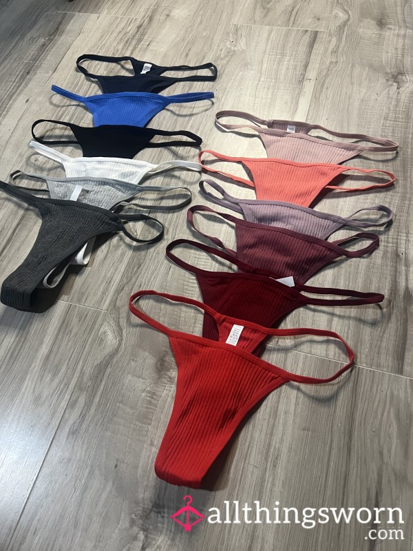 Cotton Thongs