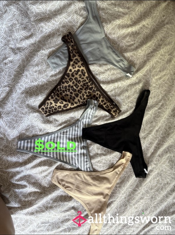 Cotton Thongs