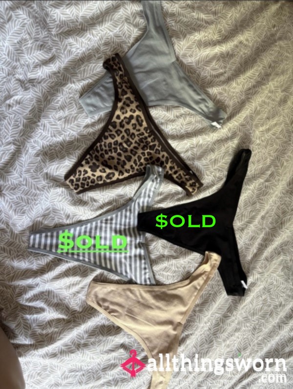 Cotton Thongs