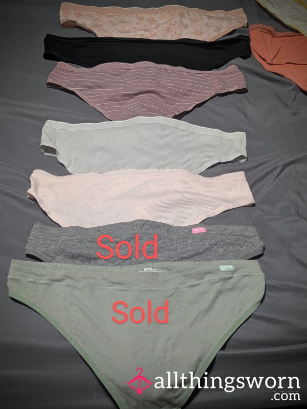 Cotton Thongs