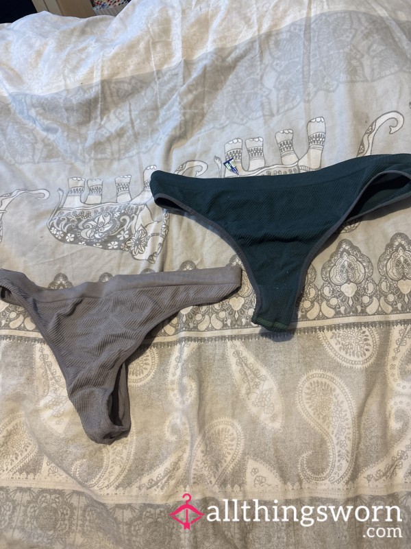 Cotton Thongs- 2 Days Old