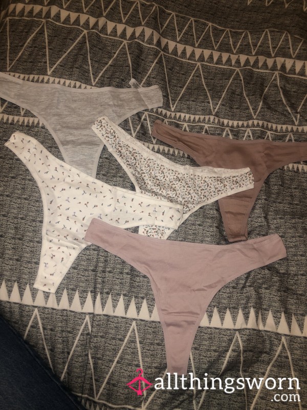 Cotton Thongs