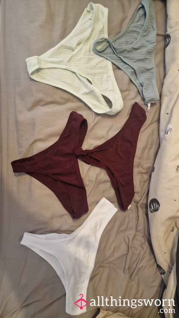 Cotton Thongs