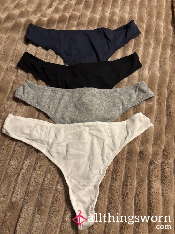 Cotton Thongs
