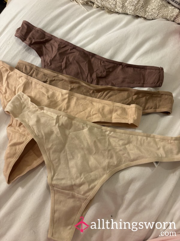 Cotton Thongs