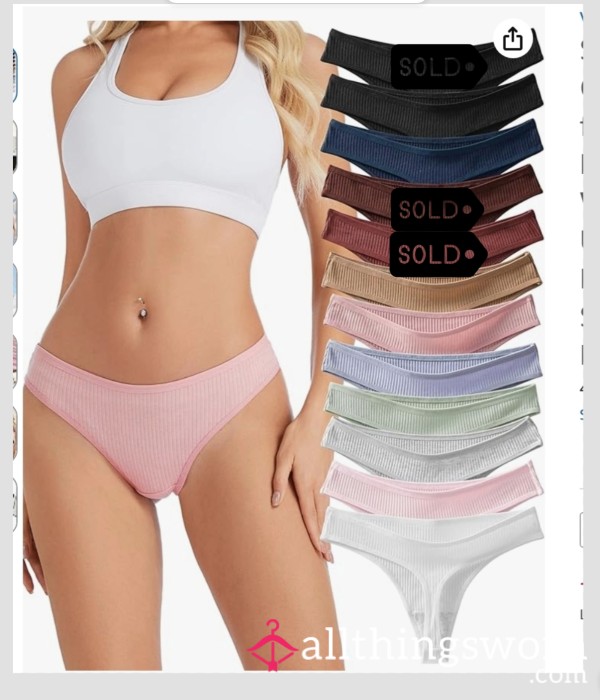 Cotton Thongs