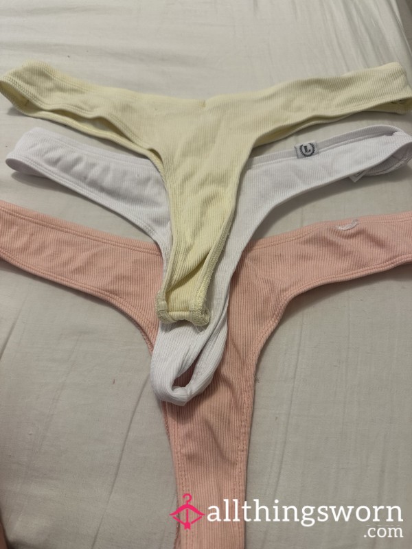 Cotton Thongs