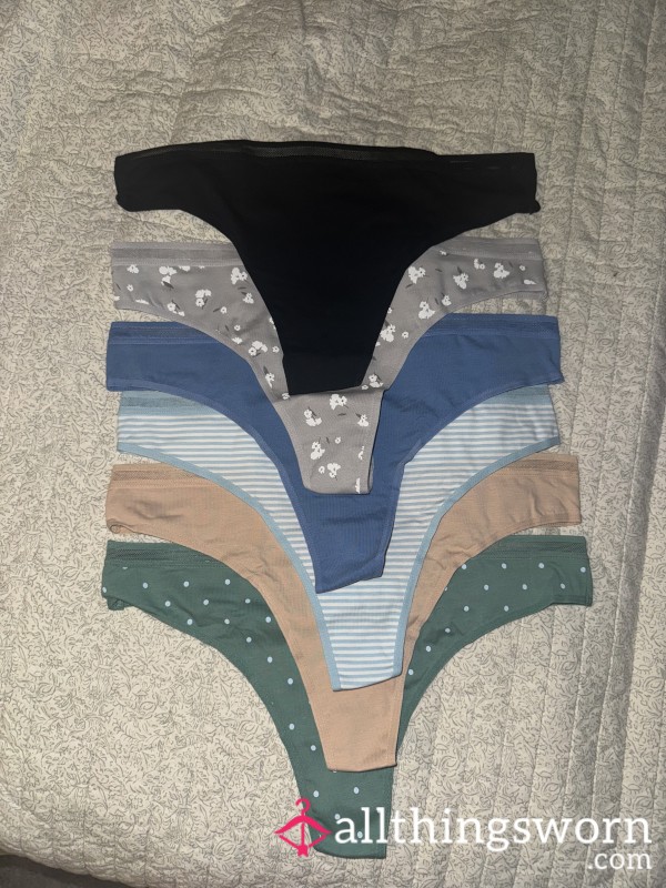Cotton Thongs - 3 Day Wear