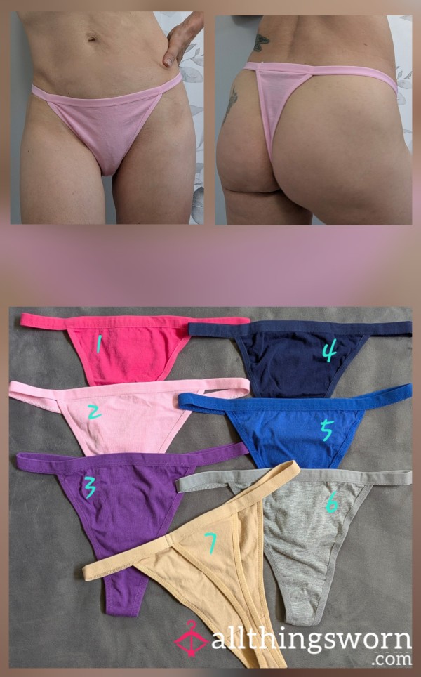 Cotton Thongs II