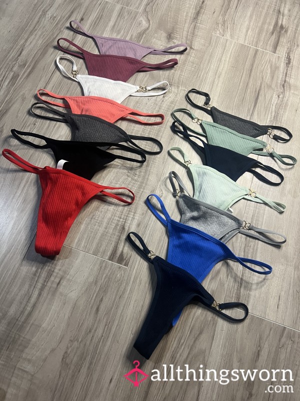 Cotton Thongs