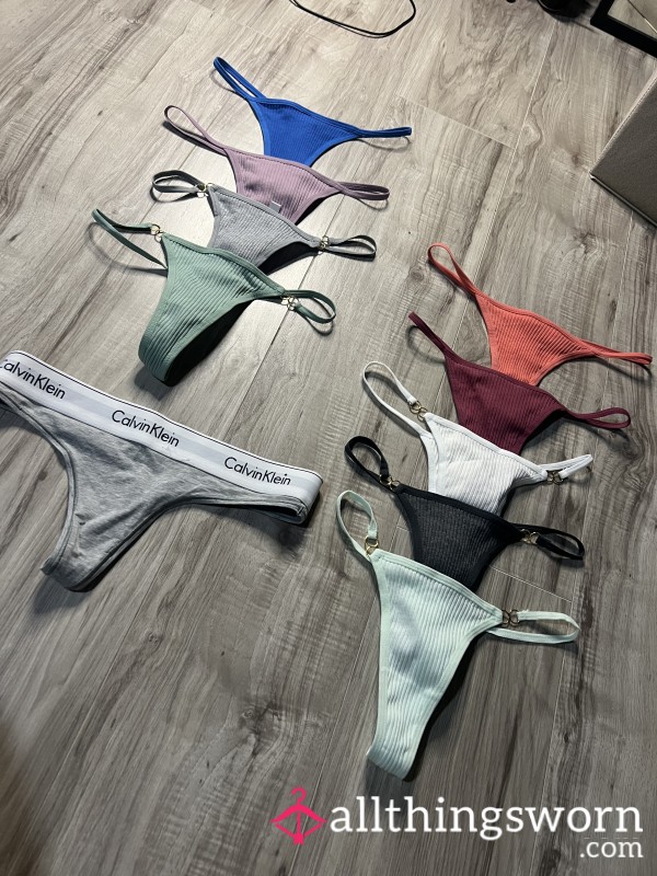 Cotton Thongs