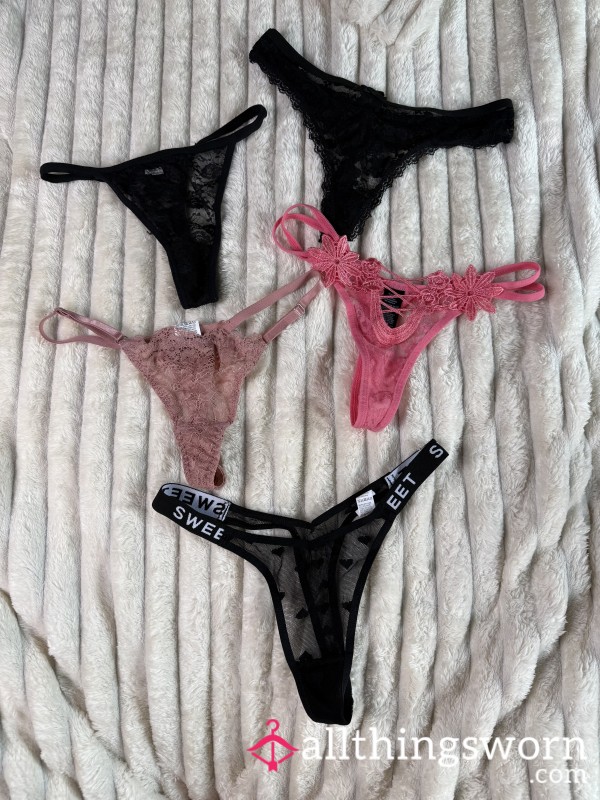 Thongs With Lace