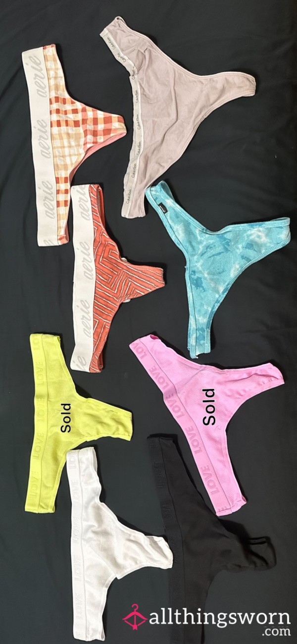 Cotton Thongs