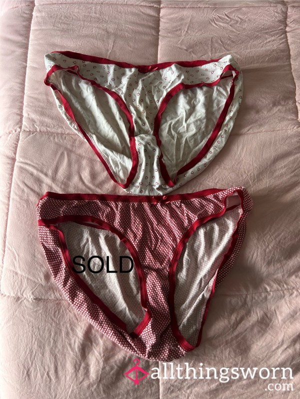 Cotton Valentine’s Day Panties